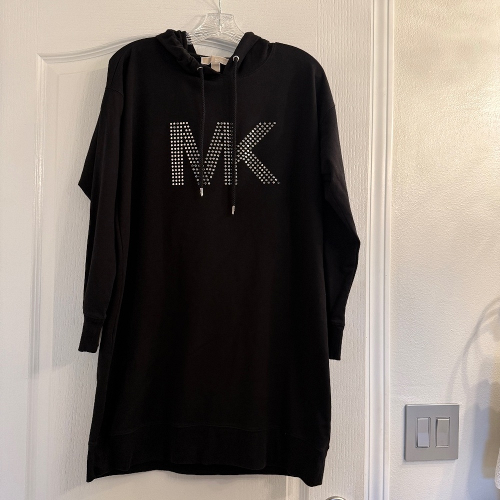 Michael Kors embellished/hooded  tunic top
